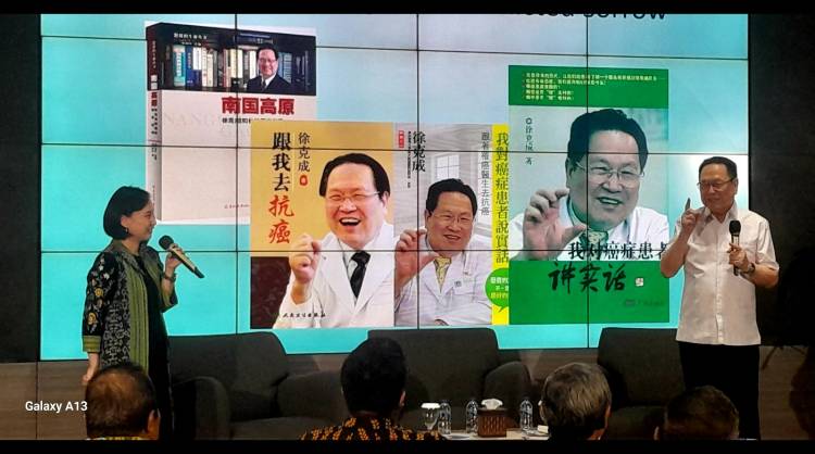 Prof Xu Keceng Hadirkan Solusi Pengobatan Kanker dari Tiongkok