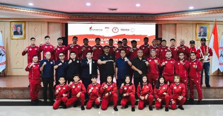 Menpora Dito Resmi Lepas Atlet MMA untuk Ikuti di Ajang Internasional di Brazil