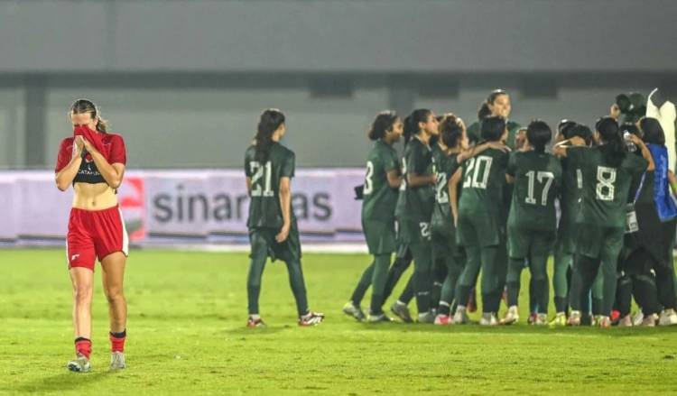 Grup D Kualifikasi Piala Asia Putri 2026:  Timnas Putri Indonesia Kandas  dari Pakistan dengan Skor 0-2 
