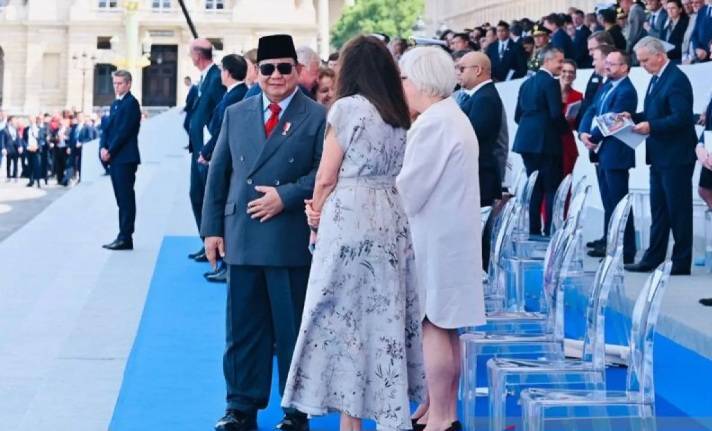 Catatkan Sejarah, Presiden Prabowo Jadi Tamu Kehormatan Pertama  di Peringatan Bastille Day  