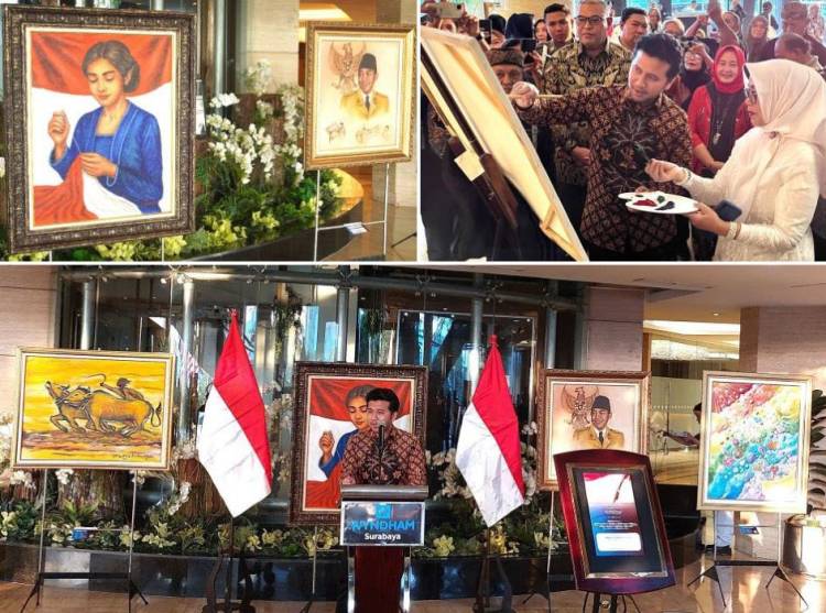 Wyndham Surabaya City Centre Sambut Perayaan Kemerdekaan dengan Pameran Lukisan “Ruang Estetika - Merdeka dalam Rupa”