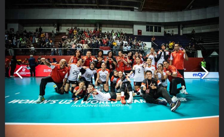 Kejuaraan Dunia Voli Putri U-21 FIVB 2025: Bangkit, Indonesia Ungguli Kanada dalam Empat Set