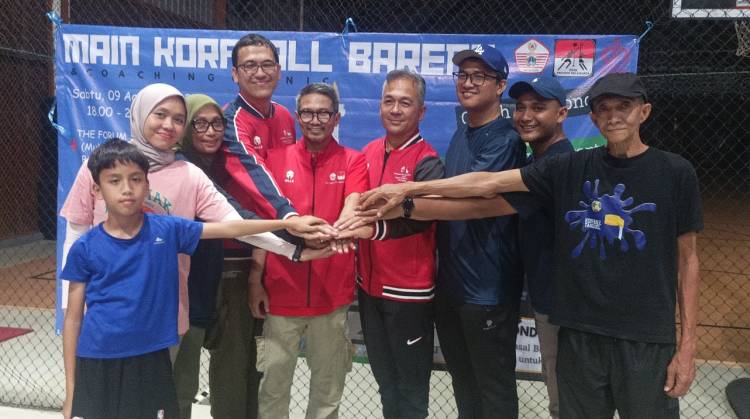 Korfball DKI Jakarta Gelar Coaching Clinic Bersama Pelatih Belanda Raymond Mollet