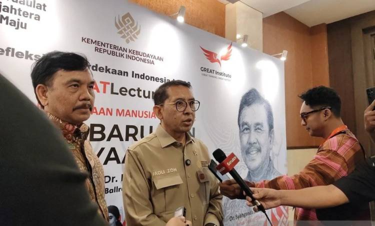 Menbud Fadli Zon: Buku Sejarah Indonesia akan Diluncurkan pada Oktober Mendatang