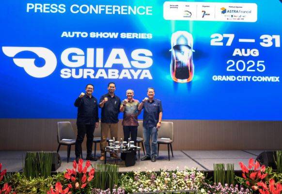 30 Merek Kendaraan Siap Ramaikan GIIAS Surabaya 2025