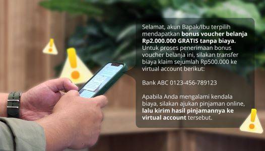 Waspadai Penipuan Voucher dan Pelanggaran Review Belanja Online