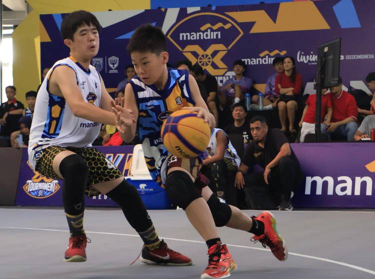 Mandiri SSS 3x3 Indonesia Tournament Kampanyekan Basket Tanpa Kekerasan Dimulai dari Medan