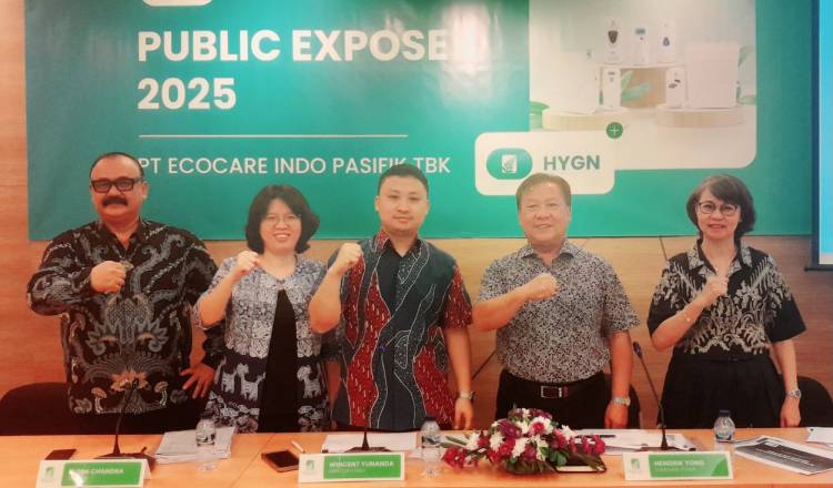 PT Ecocare Indo Pasifik Tbk Tunjukkan Kinerja Gemilang dan Inovasi Berkelanjutan di Public Expose 2025