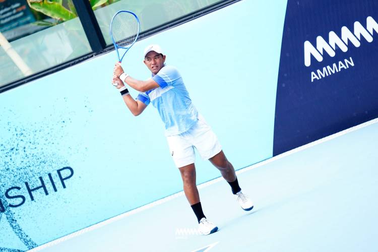 Amman Men's World Tennis Championship Seri VII M-25: Lucky Candra Kurniawan Lolos ke Babak Utama 