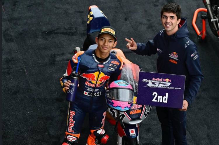 Veda Runner-UP Red Bull Rookies Cup, Tiket Moto3 Dalam Genggaman