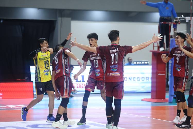 Livoli Divisi Utama 2025: Indomaret ke Final Four, Samator Kalahkan TNI AU