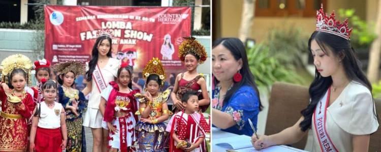 Claire Stevanie Sugianto Jadi Juri Kids Fashion Show, Beri Inspirasi untuk Anak Kreatif