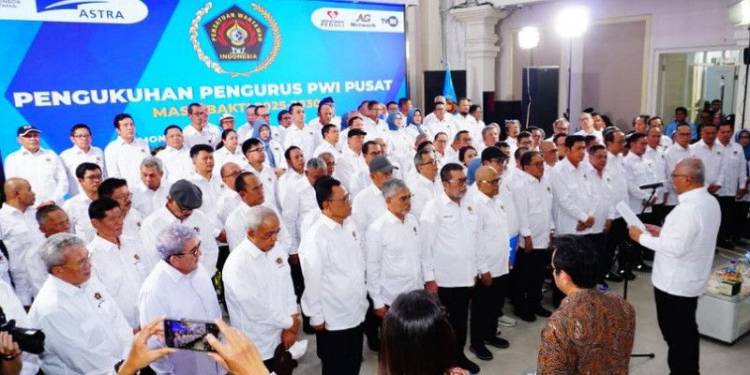 Simak! Berikut Susunan Lengkap Pengurus PWI Pusat Resmi Periode 2025-2030