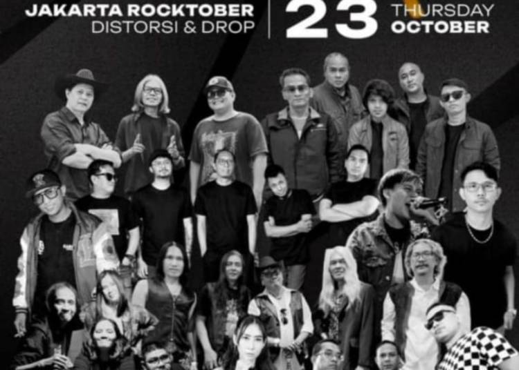 PWI Jaya dan Musisi Lintas Genre Besok Siap Guncang Panggung di Ajang "Jakarta Rocktober: Distorsi & Drops"