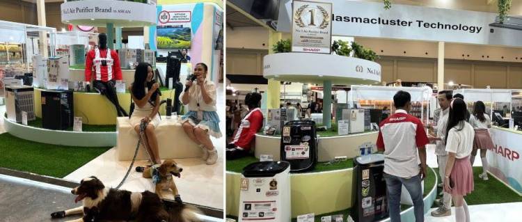 Sharp Rangkul Pecinta Hewan Peliharaan di International Pet Expo 2025