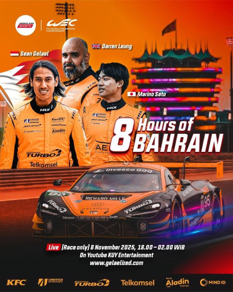 Sean Gelael Ingin Perpisahan Manis dengan United Autosports