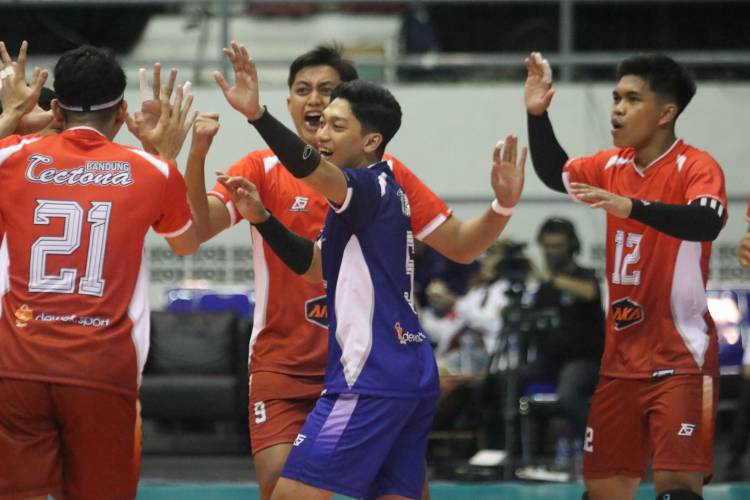 Awal Sempurna! TNI AU dan Tectona Raih Kemenangan di Piala Ketum PBVSI