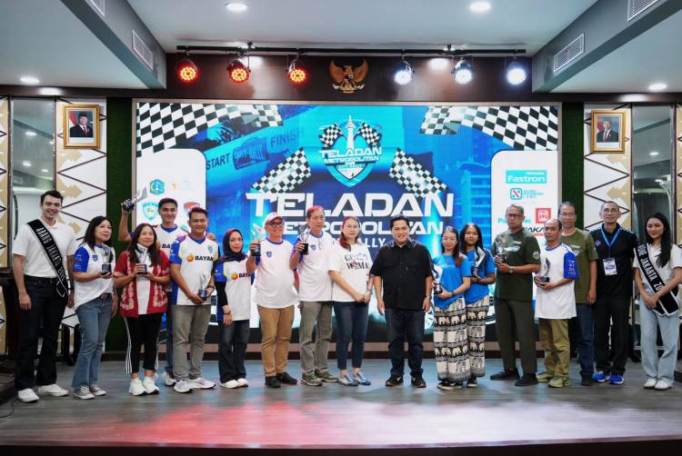 Menpora Erick Apresiasi Teladan Metropolitan City Rally, Dorong Sport Tourism Nasional