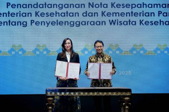 Kolaborasi Kemenpar dengan Kemenkes Tingkatkan Layanan Kesehatan dan Wisata 