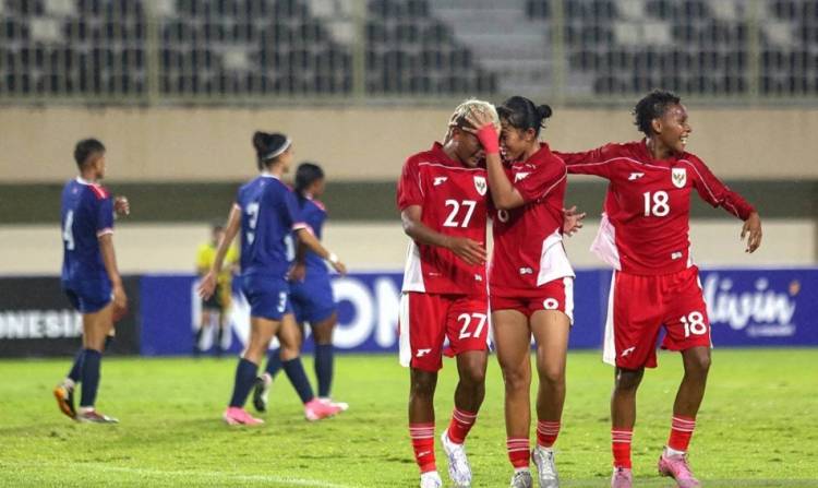 Laga Uji Coba: Timnas Putri Indonesia Menang Tipis atas Nepal 2-1