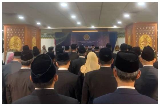 Menhaj RI Lantik Sejumlah Pejabat Eselon I, Ini Daftarnya!