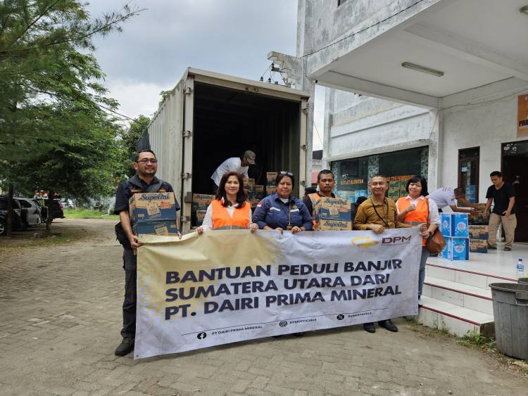 Kolaborasi Dairi Prima Mineral Ringankan Beban Korban Bencana Sumatera Utara