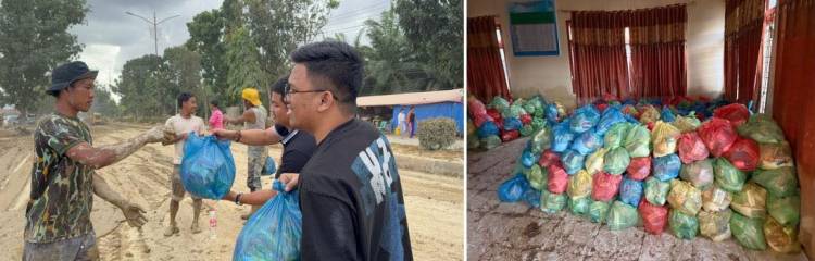 Panitia Natal Nasional Salurkan 1.520 Paket Bantuan untuk Warga Aceh