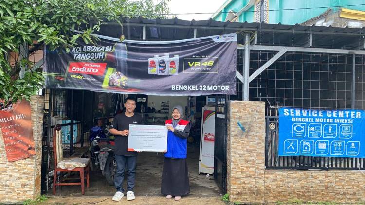 Pertamina Lubricants Perkuat Keberlanjutan Enduro Entrepreneurship Program Batch 2022 melalui Penyaluran Bantuan Bengkel