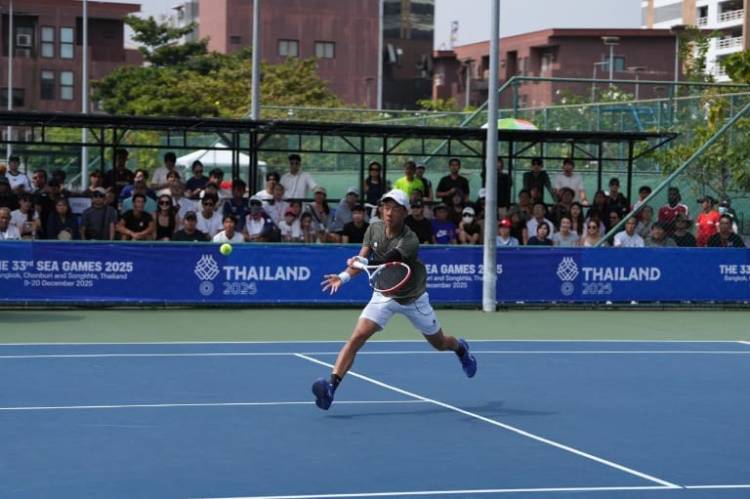 Atlet Tenis Justin Barki Sumbangkan Medali Emas SEA Games Thailand untuk Korban Banjir Sumatera
