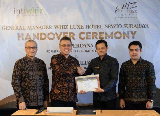 Teguh Muliawan Jadi General Manager Baru Whiz Luxe Hotel Spazio Surabaya