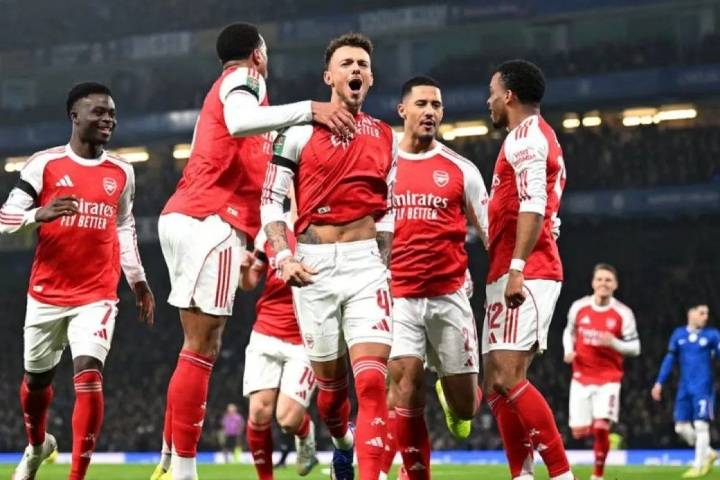Piala Liga Inggris: Ketat,  Arsenal Bungkam  Chelsea dengan Skor 3-2
