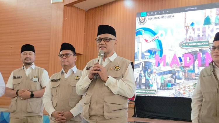 Tinjau Diklat PPIH Hari ke-16, Menhaj: Petugas Haji Ujung Tombak Pelayanan Jemaah Haji