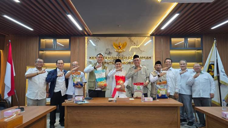 Kemenhaj Siapkan 3.913 Ton Beras Premium untuk Haji 2026, Siap Geser Dominasi Beras Thailand & Vietnam