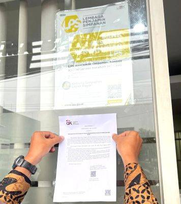 OJK Cabut Izin Usaha Prima Master Bank, Tak Mampu Lakukan Upaya Penyehatan
