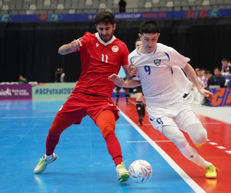Derby Asia Tengah Sengit, Uzbekistan dan Tajikistan Berbagi Angka di Indonesia Arena