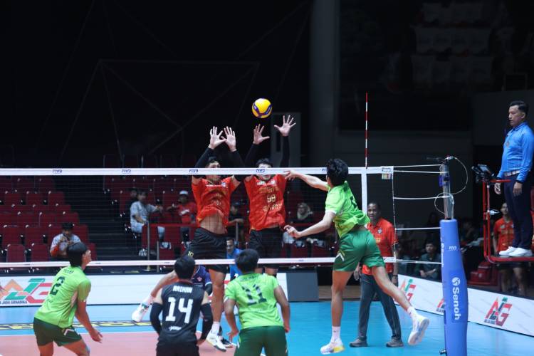 Samator  Kandaskan Garuda Jaya Tiga Set Langsung 