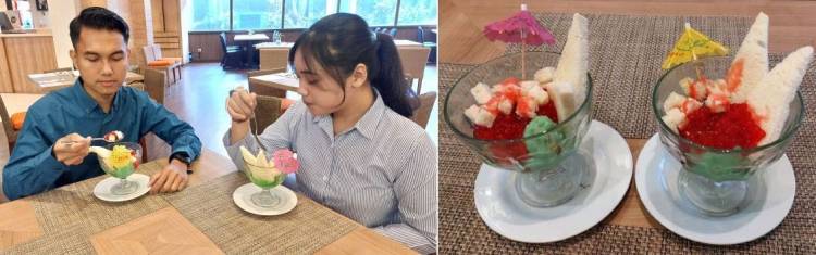 Nikmatnya Es Darwah Kopyor untuk Berbuka Puasa di “Serambi Ramadhan”