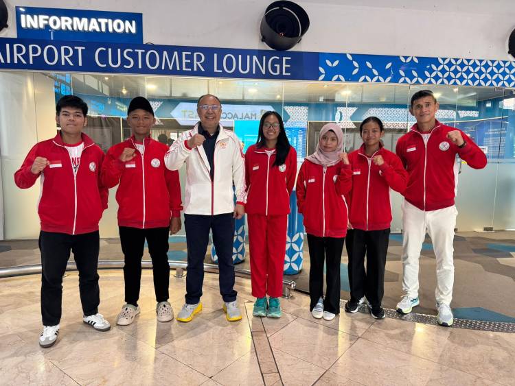 Menuju Panggung Asia, PP Pesti Lepas Lima Atlet Junior Soft Tennis ke India