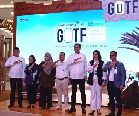 Garuda Indonesia Umrah Travel Fair 2026 di Surabaya Targetkan Transaksi Hingga Rp.520 Miliar