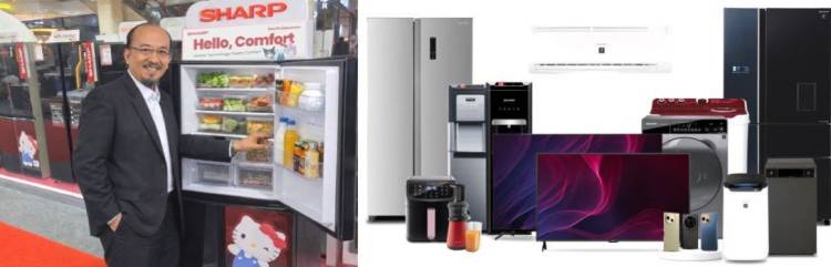 Sharp Catatkan Penjualan Domestik Rp.11,9 Triliun pada 2025, Siapkan Strategi Ekspansif dan Berkelanjutan