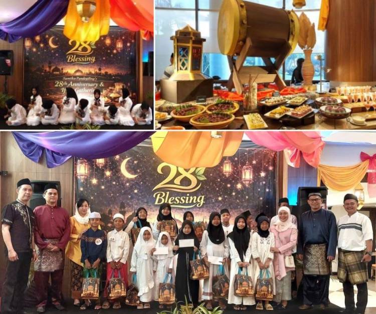 Santika Pandegiling Surabaya Rayakan 28ᵗʰ Anniversary dalam Acara Bertajuk Blessing-28