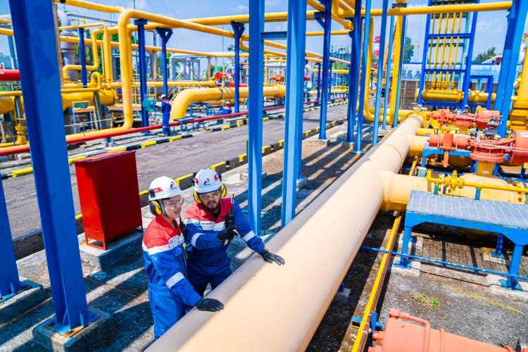 Aliran Gas Pertagas Gerakkan Ekonomi Nasional
