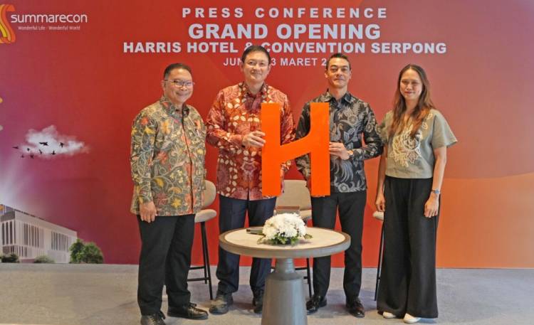 Harris Hotel & Convention Serpong Resmi Beroperasi, Perkuat Ekosistem Bisnis dan MICE di Kawasan Summarecon