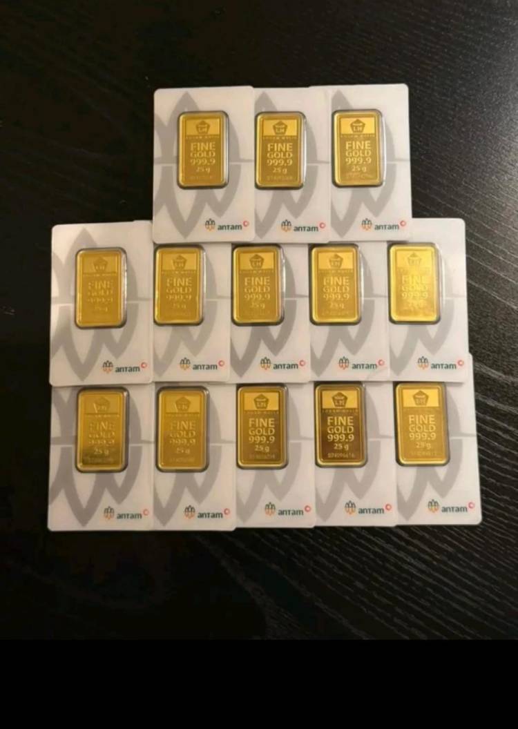 Harga Emas Antam Melemah Ikuti Tren Harga Emas Dunia