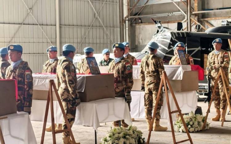 Ledakan di fasilitas PBB di Lebanon Jumat Sore Lukai 3 Prajurit TNI