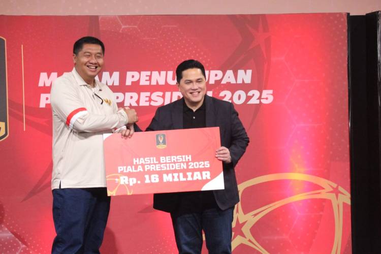 Bukan Superman, Ini Superteam”: Maruarar Sirait Ungkap Kunci Sukses Piala Presiden 2025