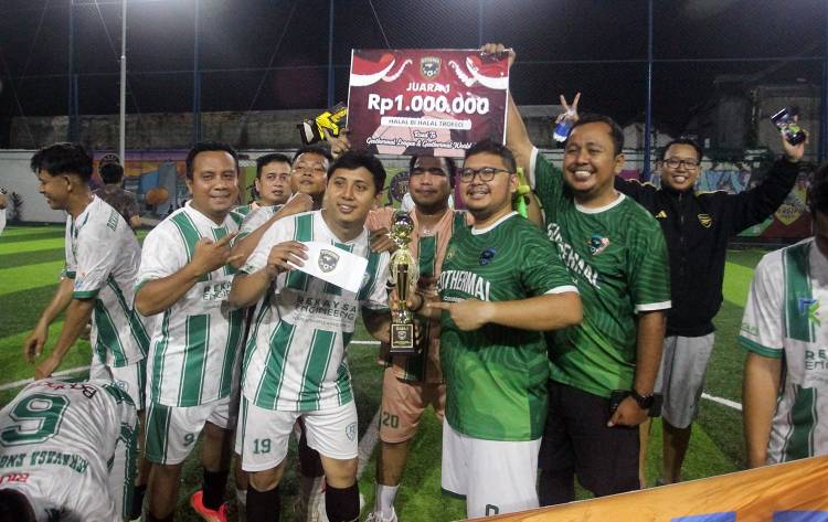 Geothermal Soccer Indonesia Rayakan 1 Tahun Anniversary dengan Gelar Trofeo Antar Perusahaan Panas Bumi