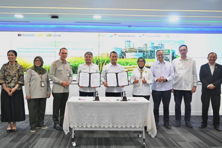 Pertamina Gandeng PTPN dan Medco Gebjot Pengembangan Bioetanol 