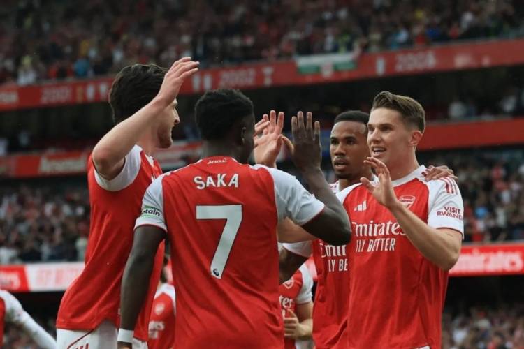 Liga Inggris: Arsenal Gilas Fulham 3-0, Kini Berjarak 6 Poin dar Manchester City