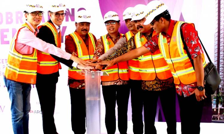  Apartemen Bekasi 48 City Center; Peletakan Batu Pertama